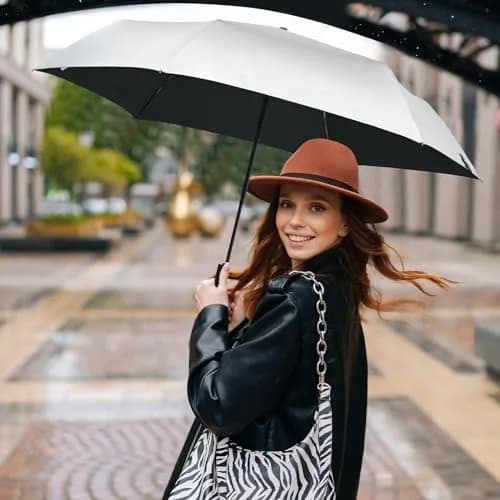 G4Free 40 Inch Compact Folding Umbrella UPF 50+ UV Protection | Lightweight Automatic Open Close thumbnail 7