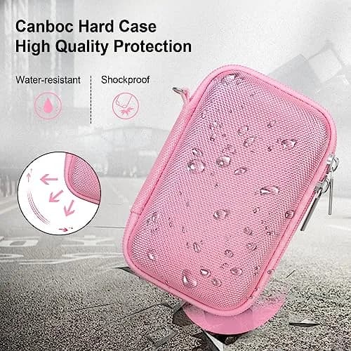 Canboc Pink Carrying Case for Sony RX100 VII/VI/V Camera | Compact & Portable thumbnail 4