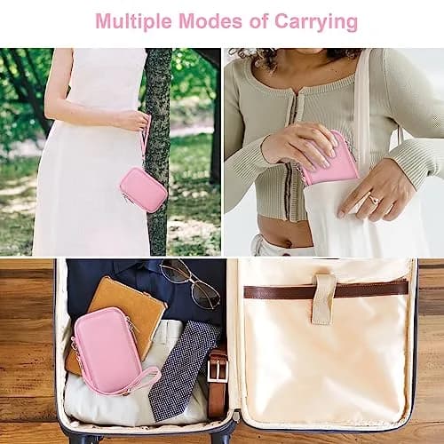Canboc Pink Carrying Case for Sony RX100 VII/VI/V Camera | Compact & Portable thumbnail 3