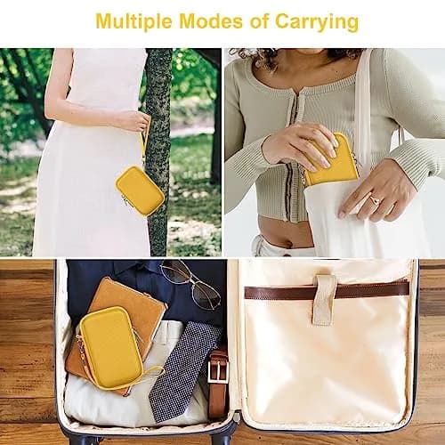 Canboc Yellow Carrying Case for Sony RX100 VII/VI/V Camera | Compact & Portable thumbnail 3