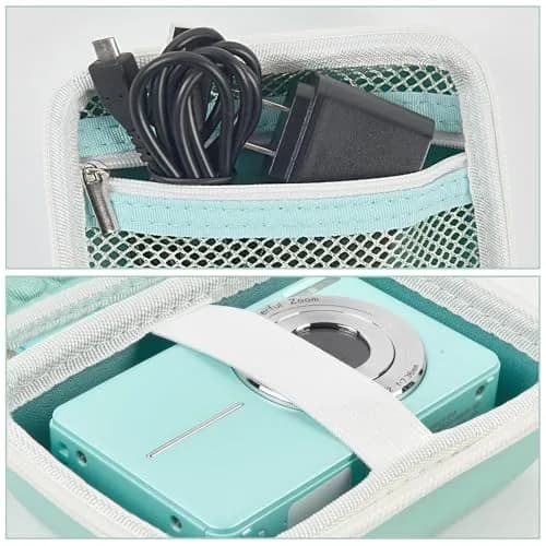 Boobowl Camera Case for Kodak PIXPRO FZ55/FZ45 & CAMKORY Cameras | 10.8 cm x 7.5 cm x 6.5 cm (4.25" x 2.95" x 2.55") thumbnail 3