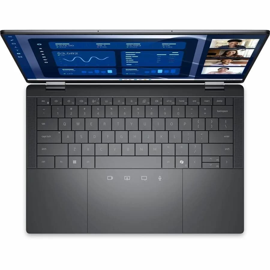 Dell Latitude 9450 14" Touchscreen Convertible Notebook - QHD+ - Intel Core Ultra 7 165U - 16 GB RAM - 512 GB SSD - Magnetite thumbnail 11