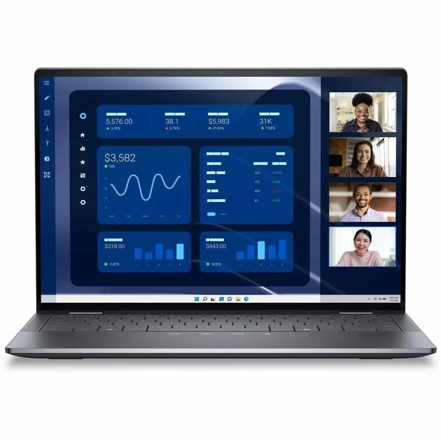 Dell Latitude 9450 14" Touchscreen Convertible Notebook - QHD+ - Intel Core Ultra 7 165U - 16 GB RAM - 512 GB SSD - Magnetite thumbnail 12