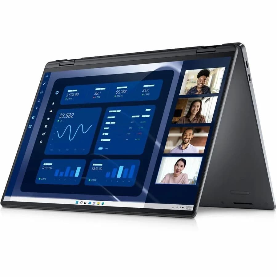 Dell Latitude 9450 14" Touchscreen Convertible Notebook - QHD+ - Intel Core Ultra 7 165U - 16 GB RAM - 512 GB SSD - Magnetite thumbnail 15