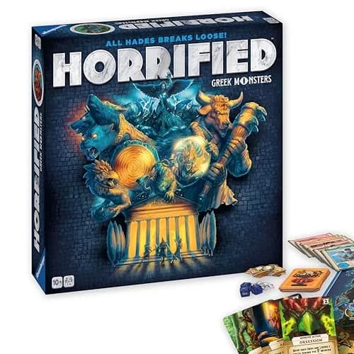 Ravensburger Horrified Greek Monsters Board Game | Cooperative Strategy for 1-5 Players thumbnail 1