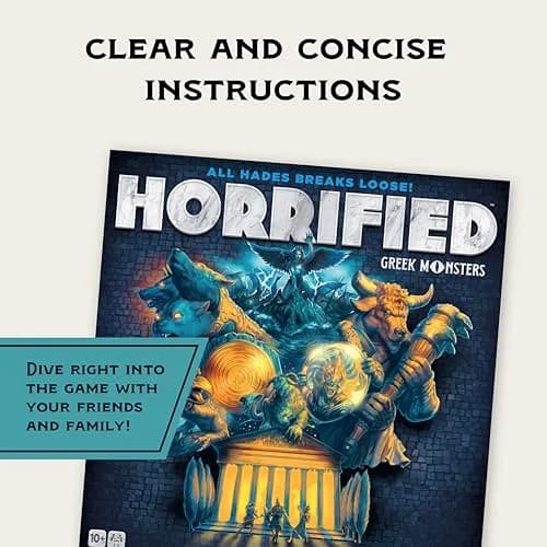 Ravensburger Horrified Greek Monsters Board Game | Cooperative Strategy for 1-5 Players thumbnail 3