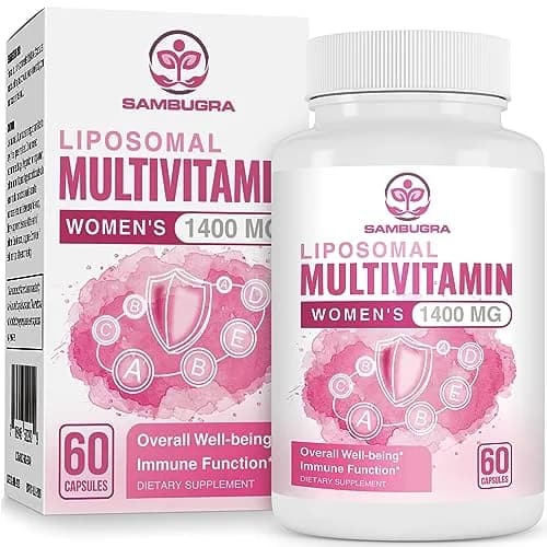 Sambugra Liposomal Multivitamin for Women 1400MG | Supports Immunity, Hair & Skin thumbnail 1