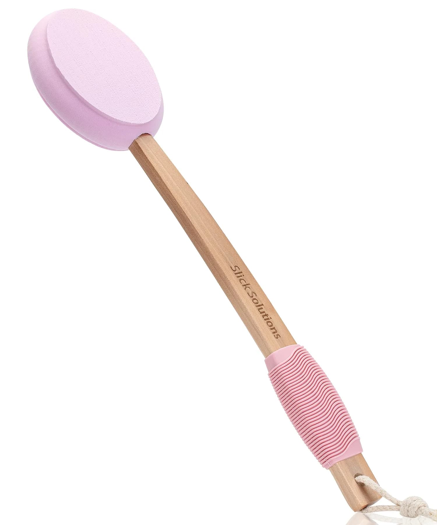 Slick Solutions 17 Inch Lotion Applicator - Gray, 1 Pack | Effortless Back & Body Application — Pink