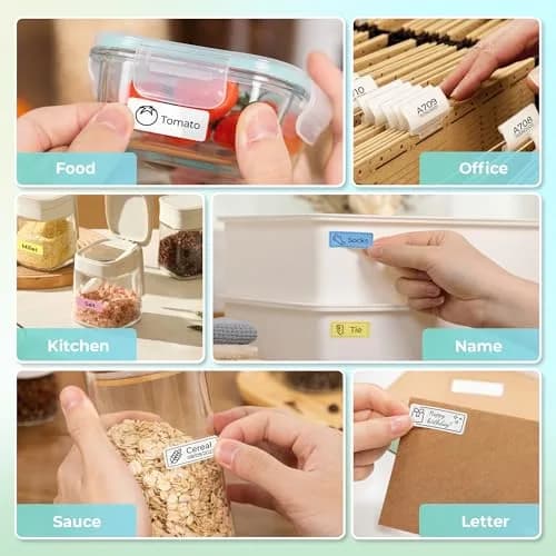 Nelko P21 Bluetooth Label Maker | 203 DPI High-Resolution Portable Printer thumbnail 8