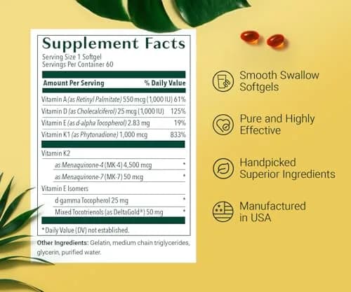 ALGAECAL D3 Complete 60 Softgels thumbnail 5
