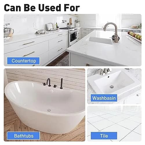 DWIL Tub and Tile Paint 16.5 oz (490 ml) Semi-Gloss White | Refinish Bathtubs, Sinks, Countertops & Tiles thumbnail 3