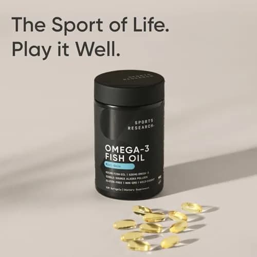 Sports Research Omega-3 Fish Oil Minis from Wild Alaska Pollock 120 Count | Triple Strength EPA/DHA, 520mg Omega-3, MSC Certified thumbnail 8
