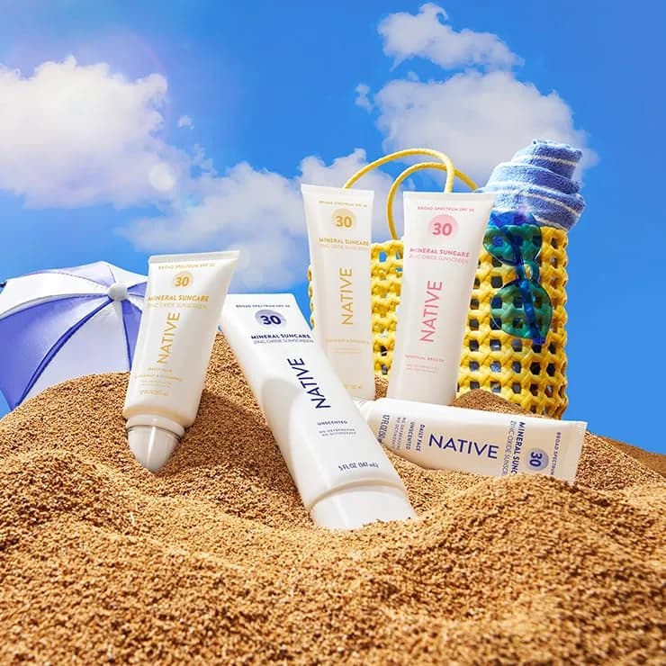 Native Sunscreen SPF 30 Lotion 148ml (5 Fl Oz) | Dermatologist Tested for Sensitive Skin thumbnail 7