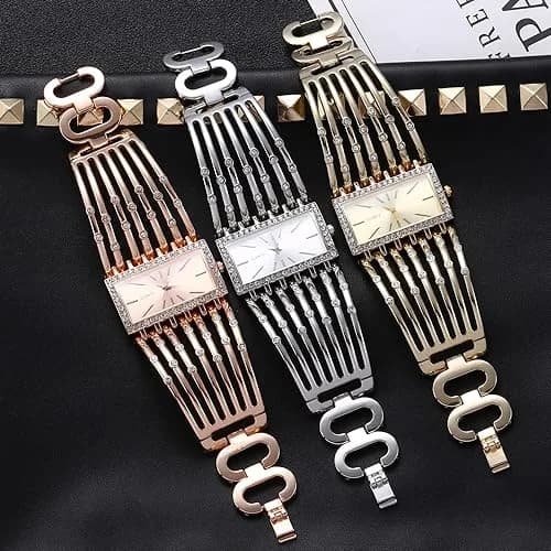 Dacdyi Women's Quartz Watch 0.28in Dial | Elegant Gold Tone Accessory thumbnail 9