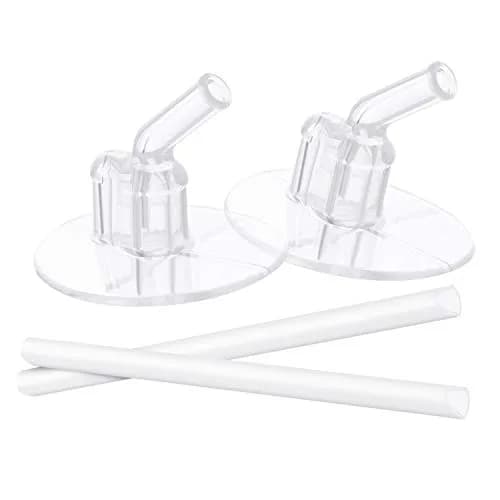 Thermos Replacement Straws for 12 Ounce Funtainer Bottle, Clear, 2 Count (Pack of 2) | Authentic USA Import thumbnail 5