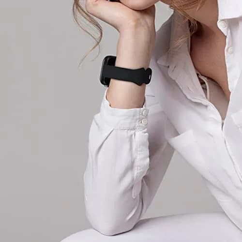 Eilesuny Slim Thin Bands Compatible with Apple Watch 38mm 40mm 41mm 42mm 44mm 45mm 46mm 49mm | 6 Pack Silicone Sport Strap for iWatch Series 11/10/9/8/7/6/5/4/3/2/1 Ultra SE thumbnail 7