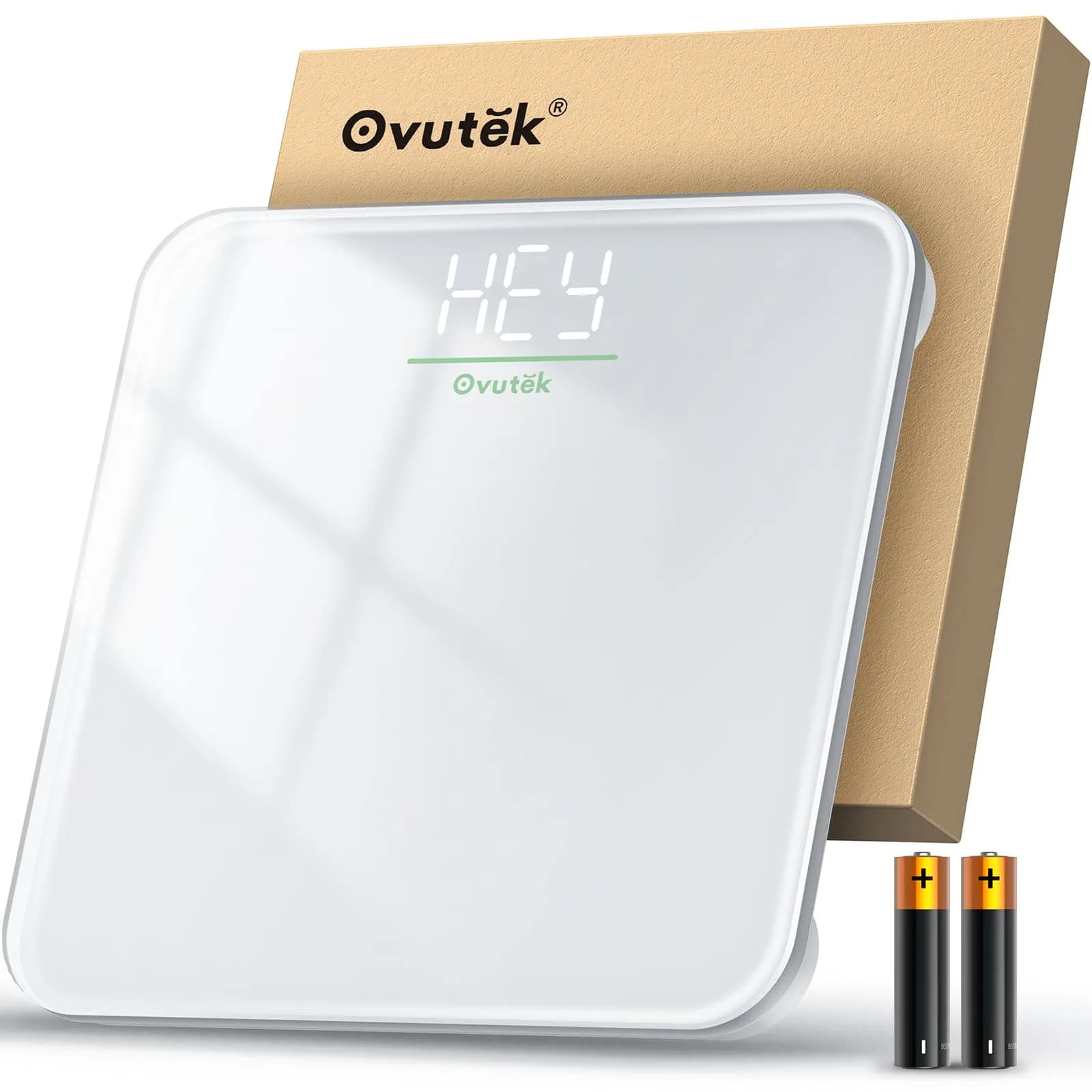 Ovutek Digital Body Weight Scale 26cm (10.2in) | Professional Accuracy - main product image