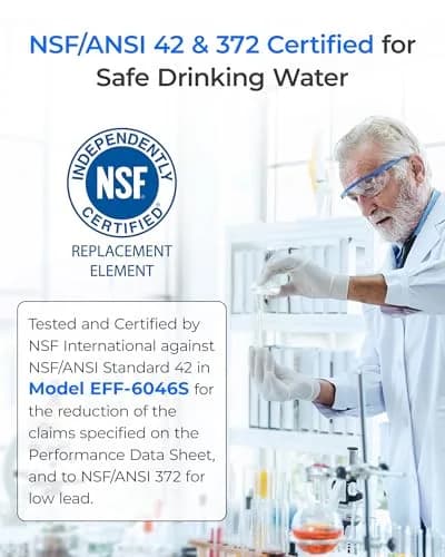 Waterdrop LT1000PC Refrigerator Water Filter and Air Filter 4 Combo | NSF Certified for Pure Water & Air thumbnail 3