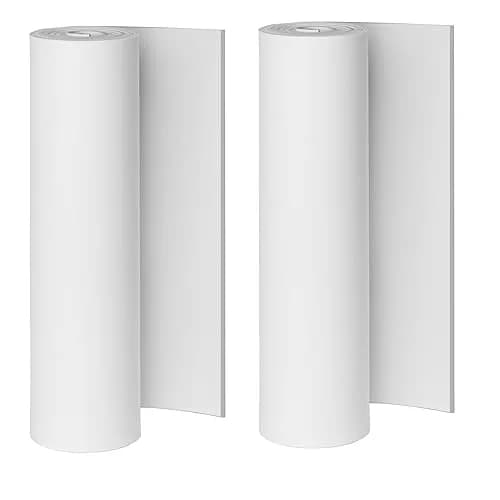 MEARCOOH White EVA Foam Sheets Roll 4mm Thick (13.9" x 59") | High Density 86kg/m3 Cosplay Craft Foam thumbnail 1