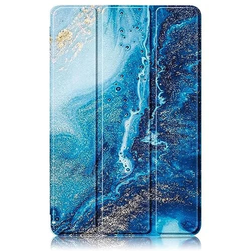 DingGuagua Sea Wave Case for Lenovo Tab P12 12.7 Inch (2023/2024) TB-370FU, Soft TPU Back Shell with Multi-Angle Stand thumbnail 8