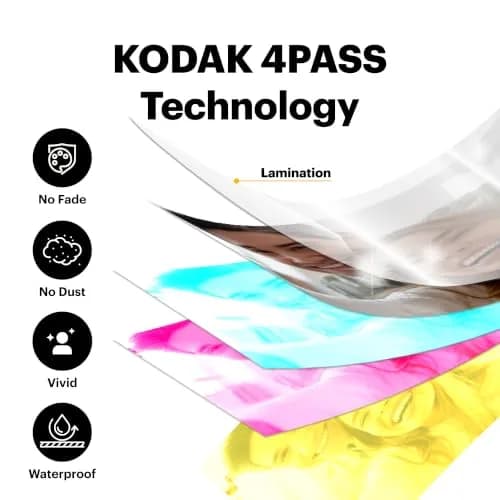 KODAK Mini Shot 3 ERA Instant Camera & Photo Printer, Black | 3x3" Prints, 13MP, Bluetooth thumbnail 3