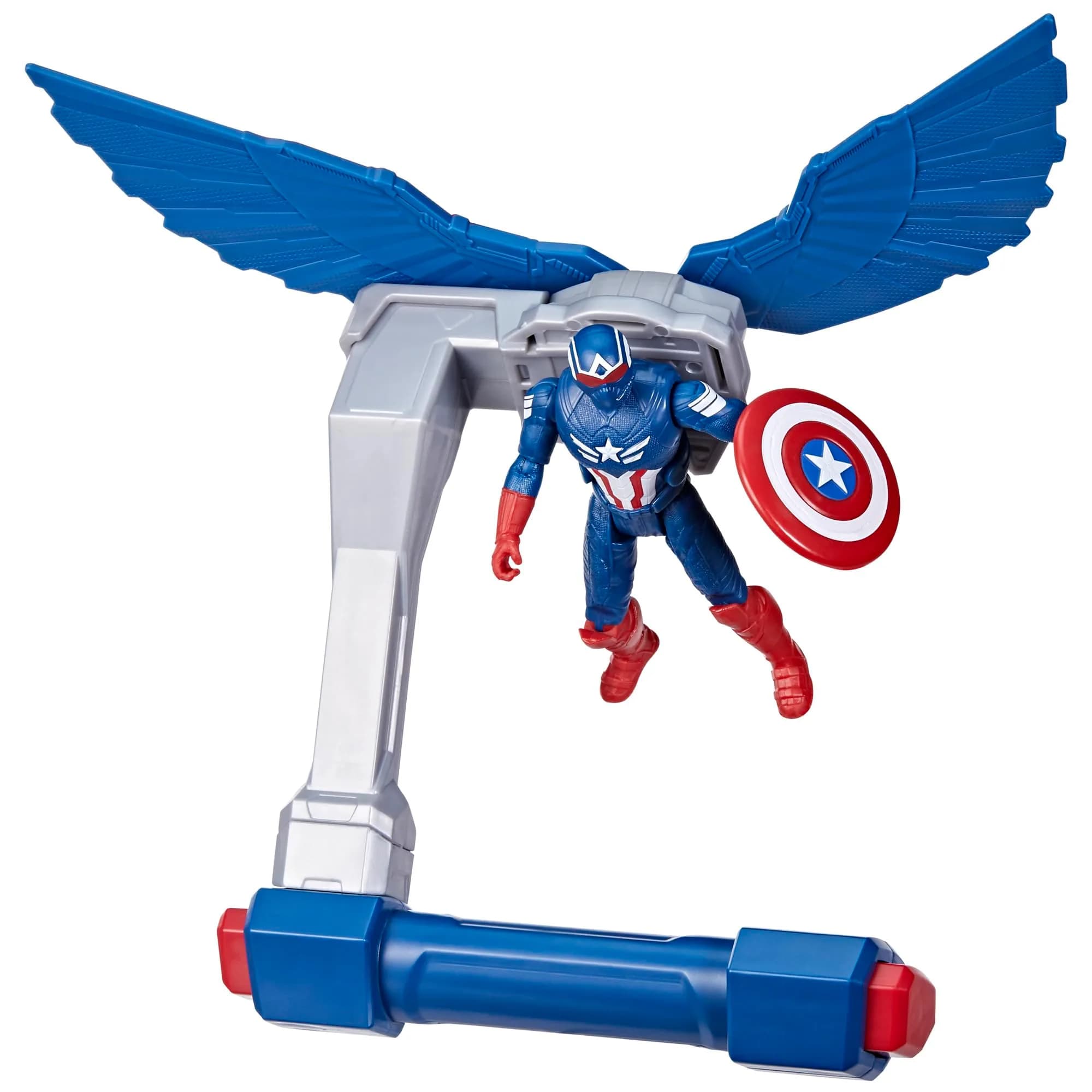 Marvel Epic Hero Series Captain America Falcon Flight Control Action Figure 10 cm (4-inch) | ASTM-Tested Toy Figure — 10 cm