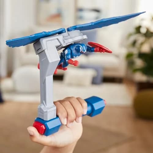 Marvel Epic Hero Series Captain America Flight Control Action Figure 10 cm (4-inch) | ASTM-Tested Toy for Kids 4+ thumbnail 5