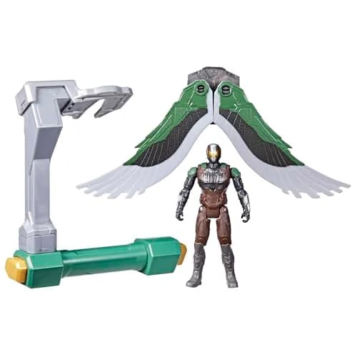 Marvel Epic Hero Series Captain America Falcon Flight Control Action Figure 10 cm (4-inch) | ASTM-Tested Toy Figure thumbnail 9