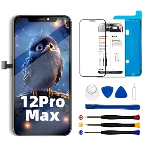 SIMDOG Screen Replacement LCD Frame Display for iPhone 12 Pro Max 6.7" | Full HD & True Tone Support thumbnail 1