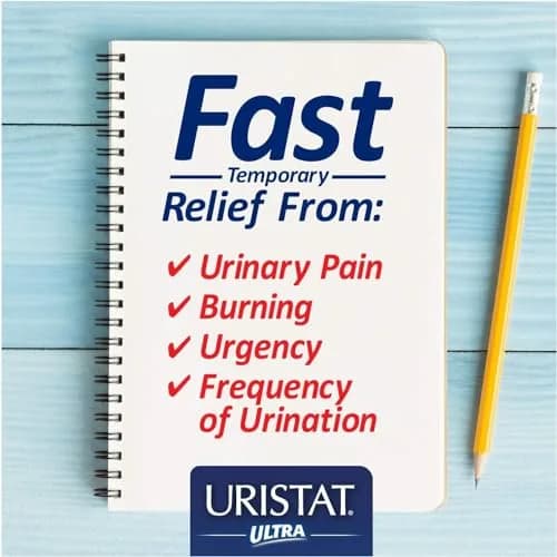 URISTAT Ultra UTI Relief Pack | 1 UTI Test Strip & 12 Tablets | Cranberry Flavor | Pack of 2 thumbnail 5