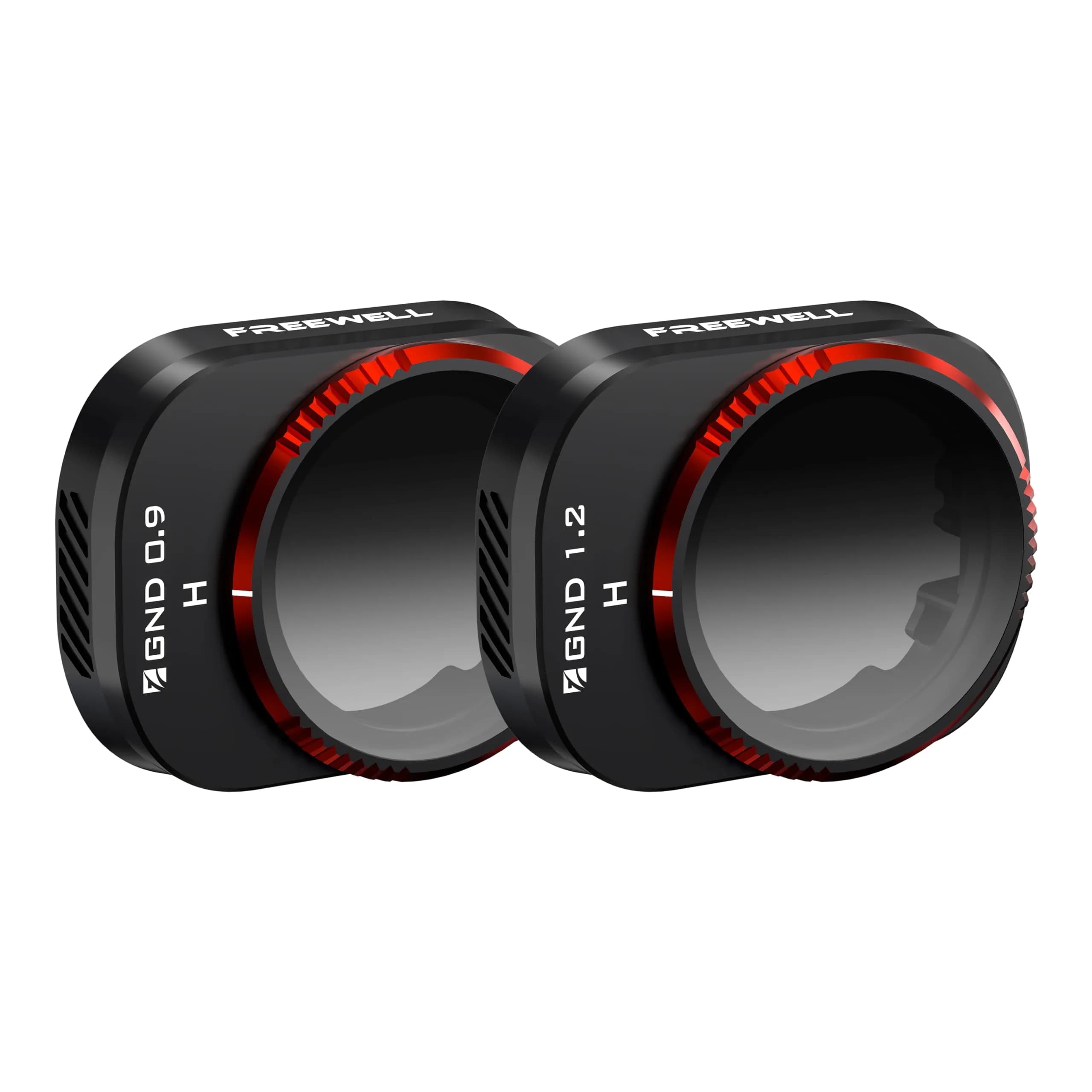 FREEWELL Soft Edge Gradient GND0.9, GND1.2 Filters for DJI Mini 4 Pro | 2-Pack Optical Glass