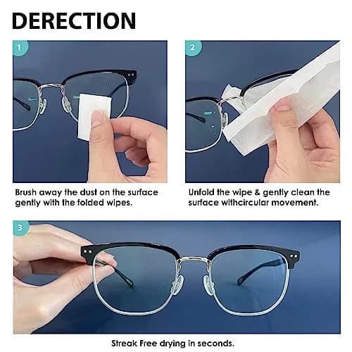 Wowflash Pre-Moistened Lens Wipes 600 Count | Streak-Free Cleaning for Eyeglasses, Sunglasses, Camera Lenses thumbnail 6
