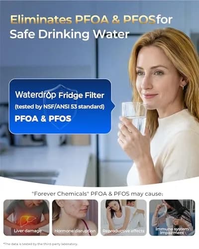 Waterdrop Plus WDP-F45 Water Filter 3 Pack | NSF/ANSI 401&53&372 Certified thumbnail 5