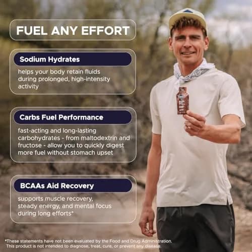 GU Energy Original Energy Gel Pumpkin Spice 1.1 Fl Oz (8.8 Fl Oz) | Dual Source Energy for Athletes thumbnail 4