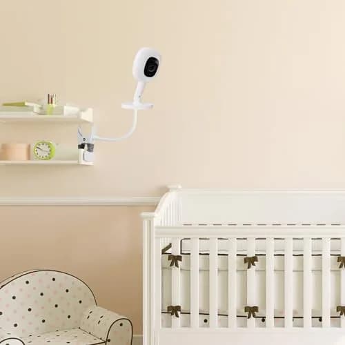 iTODOS Baby Monitor Mount Compatible with Nanit Pro & Flex Stand | 8-inch Flexible Arm, Portable & Sturdy thumbnail 6