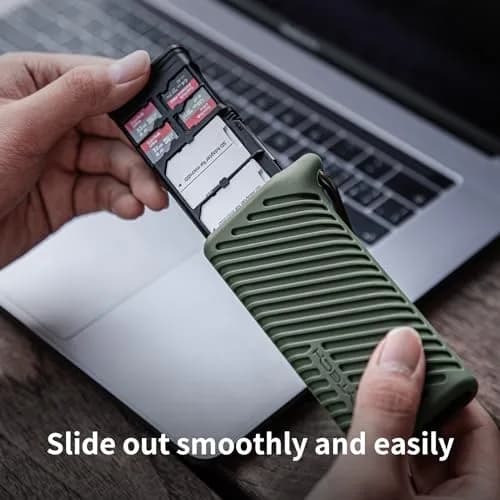 PGYTECH SD Card Reader USB 3.1 Micro SD 4.0 Card Case, Memory Card Reader | Ultra-Speed Data Transfer, IP54 Waterproof, Type-C Compatible thumbnail 5