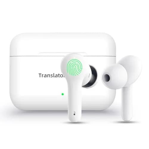 ANFIER M6 Translator Earbuds Language Translator Device 144 Languages | Rapid 0.5s Translation, Music & Calls thumbnail 1