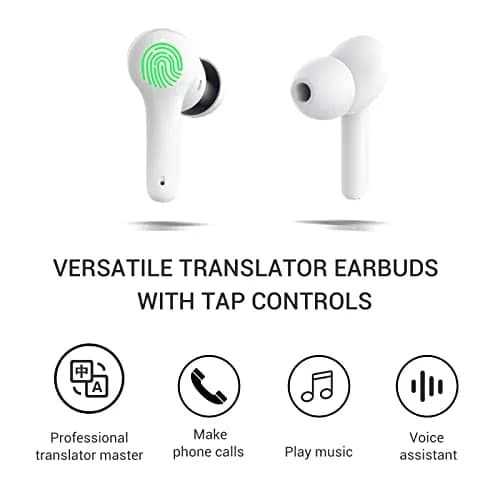 ANFIER M6 Translator Earbuds with Offline Package | 144 Languages & Accents, 0.5s Rapid Translation thumbnail 4