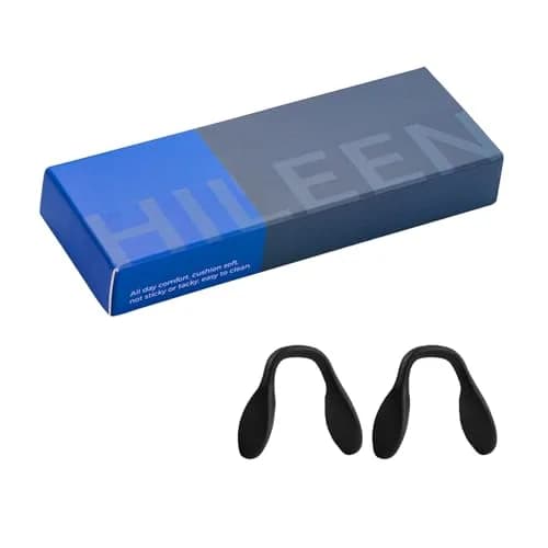 HILEEN Replacement Nose Pads for Oakley Sunglasses | 51mm x 8mm Black Silicone (2-Pack) thumbnail 6