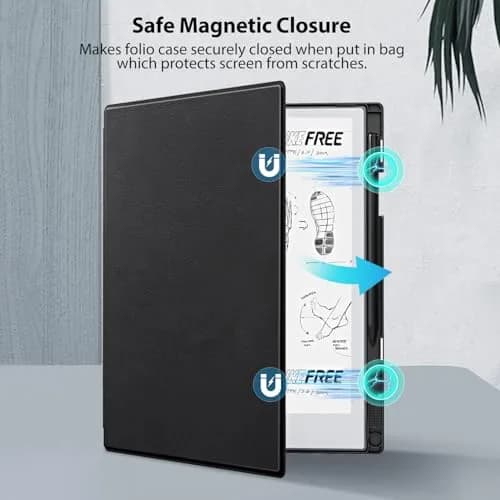 TiMOVO Black Case for Remarkable 2 10.3" (26.16 cm) with Pen Slot | Protective Folio Cover for 2020 Tablet thumbnail 4