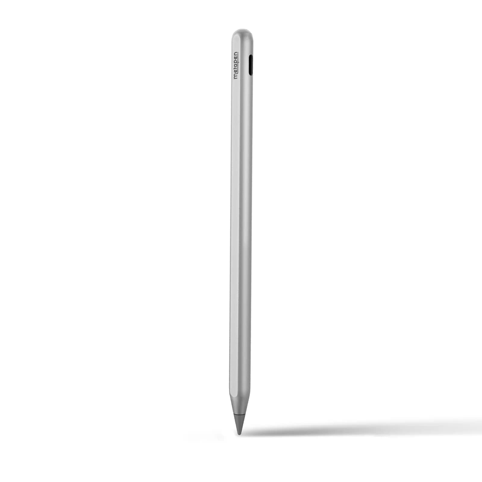 Metapen M3 Pro Stylus Pen with 4096 Pressure Levels & Tilt Function | Silver