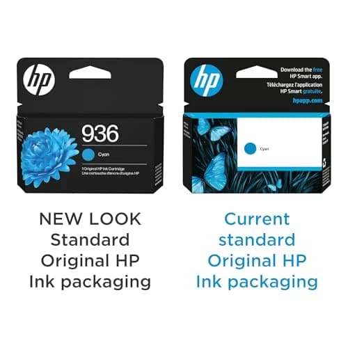 HP 936 Cyan Original Ink Cartridge | 800 Pages Yield | Fade-Resistant Prints thumbnail 3