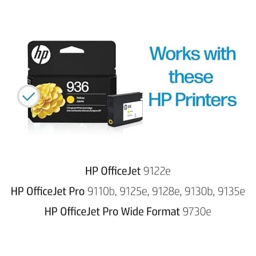 HP 936 Yellow Ink Cartridge | 800 Pages | Fade Resistant | Eligible for Instant Ink thumbnail 2