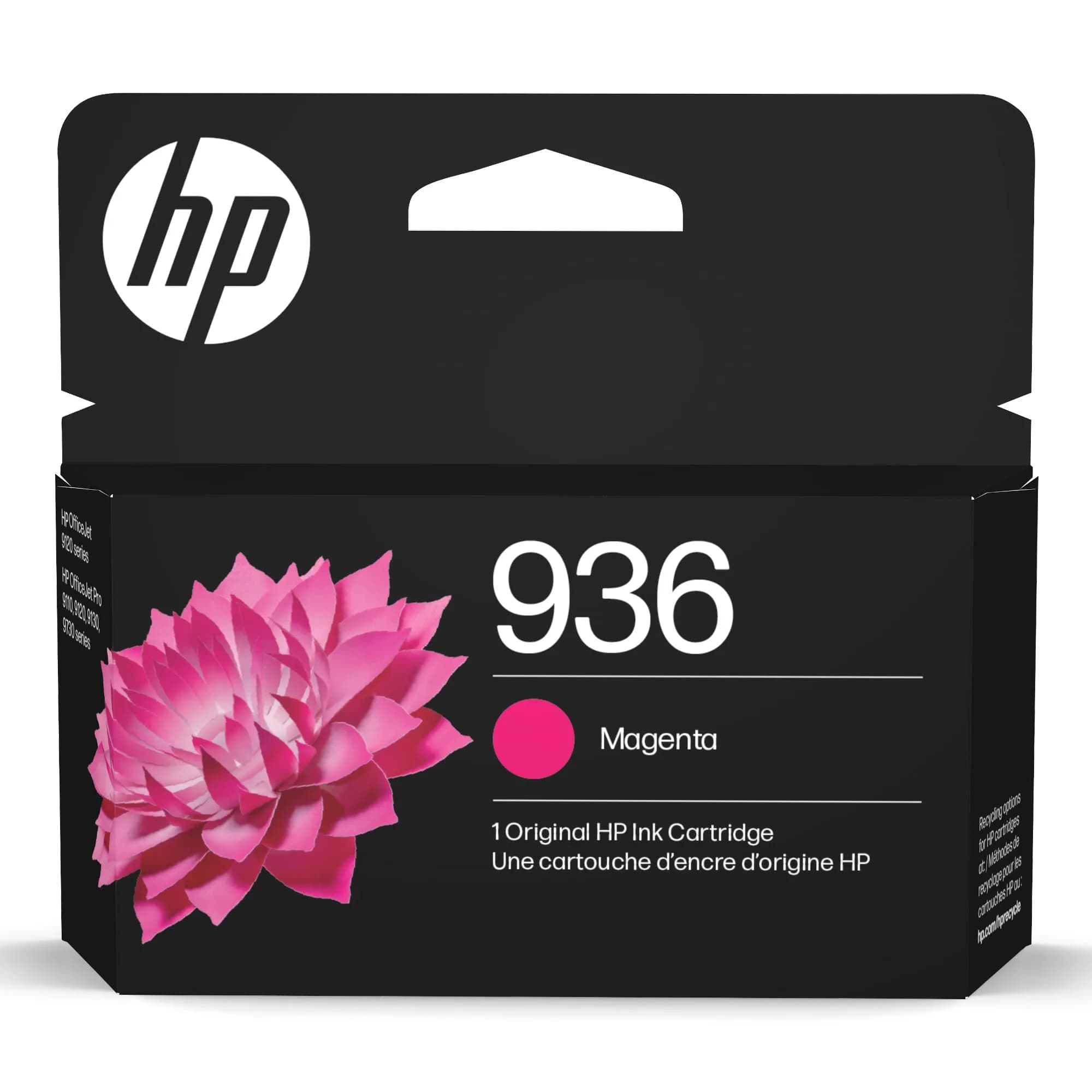 HP 936 Yellow Ink Cartridge | 800 Pages | Fade Resistant | Eligible for Instant Ink — Magenta