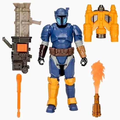 STAR WARS Epic Hero Series Paz Vizsla 4-Inch Action Figure with 4 Accessories | Poseable Play for Kids 4+ thumbnail 1