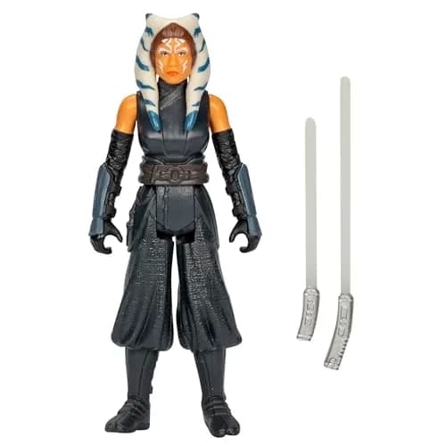 STAR WARS Epic Hero Series Ahsoka Tano 4-Inch Action Figure with 2 Accessories | Poseable Play for Kids 4+ thumbnail 1