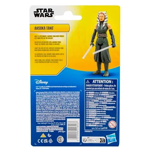 STAR WARS Epic Hero Series Ahsoka Tano 4-Inch Action Figure with 2 Accessories | Poseable Play for Kids 4+ thumbnail 5