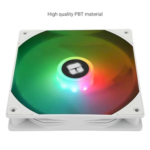 Thermalright TL-C14CW-S 140mm ARGB PWM Fan 1500RPM 75.8CFM | 14.5cm (5.7in) White thumbnail 5
