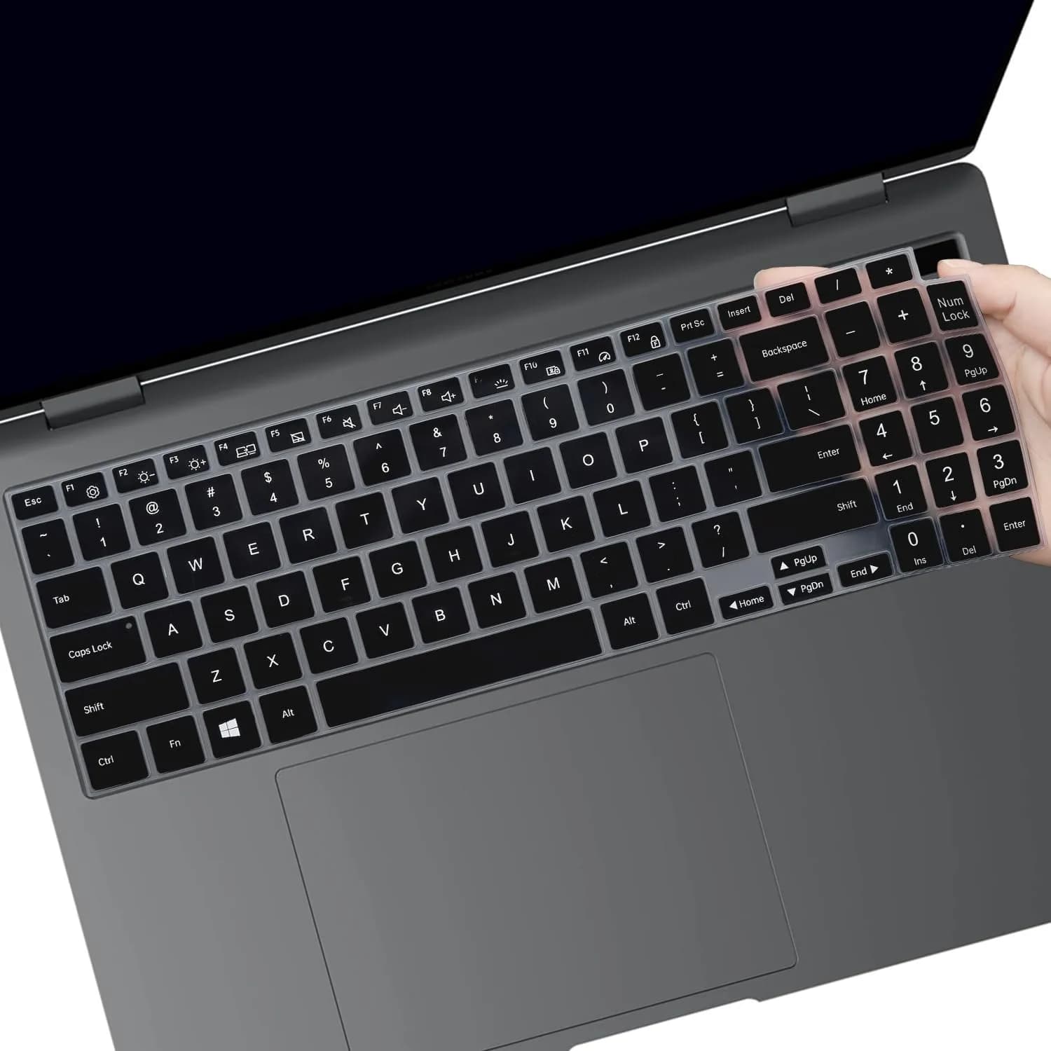 MUBUY-GOL Keyboard Cover for Samsung Galaxy Book 5/4/3 15.6"/16" | US Layout, Waterproof & Washable - main product image
