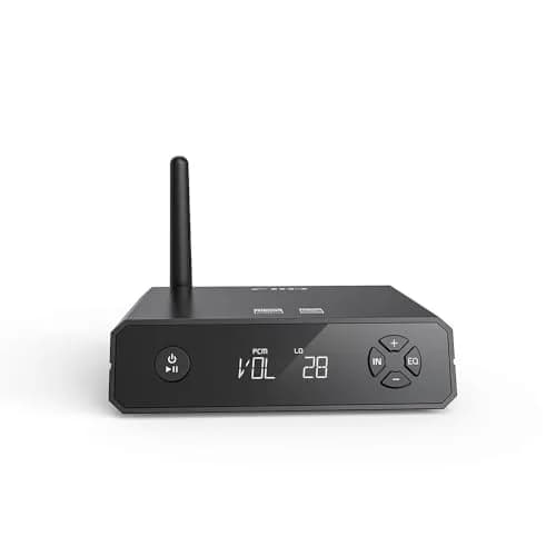 FiiO BR13 HiFi Bluetooth 5.1 Receiver with USB DAC, LDAC/aptX Low Latency, OLED Display & RCA Optical Coaxial Output | Upgrade Your Old Stereo System thumbnail 1